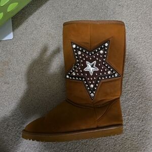P & G UGGs with cowboy star